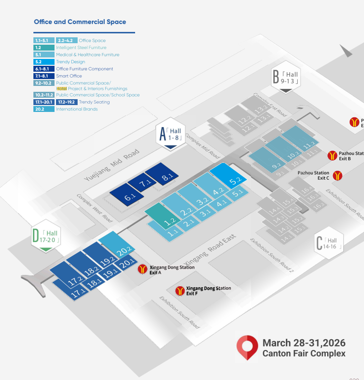 CIFF Contract Furniture Sourcing Guide: Hotel & Office